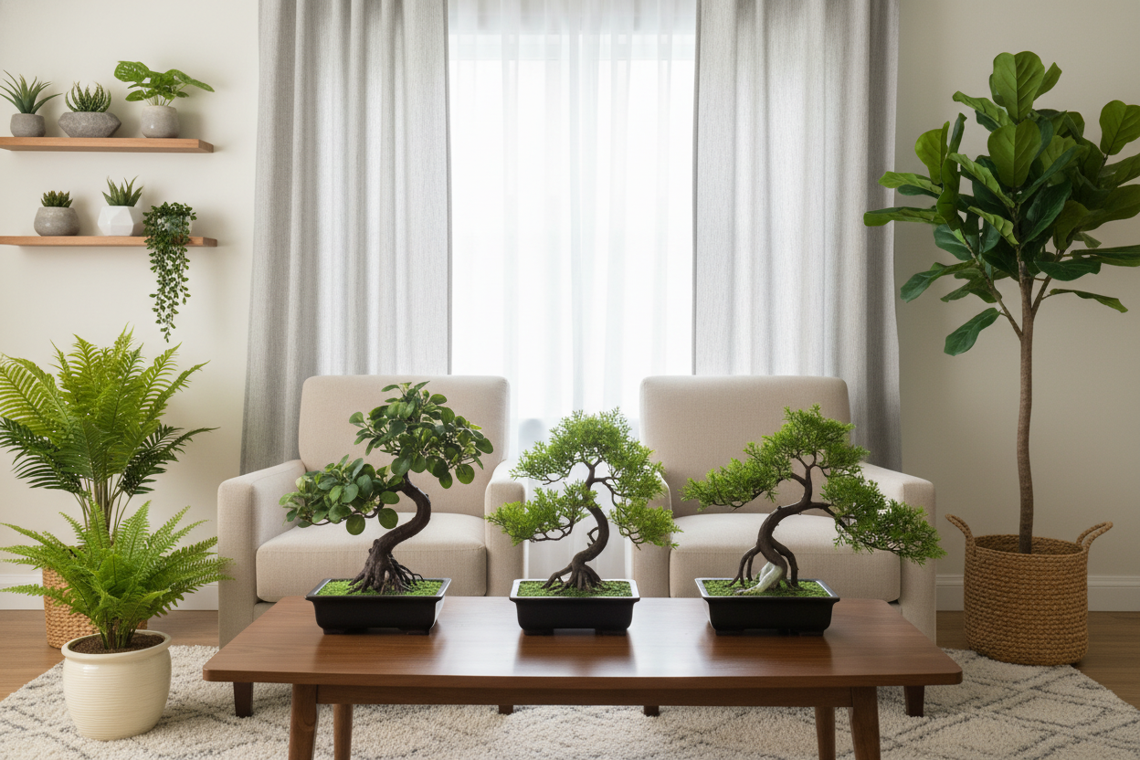 Artificial Flower/Bonsai