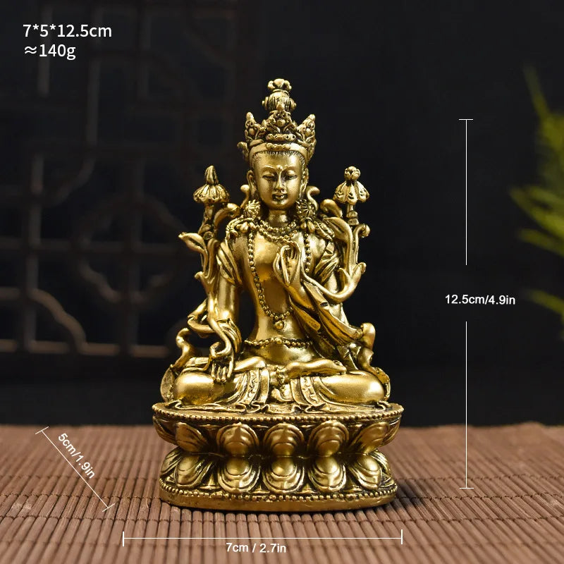 Buddha statue resin decorative items, standing Buddha, sitting Buddha, and Zen-inspired decorative items for the entrance hall