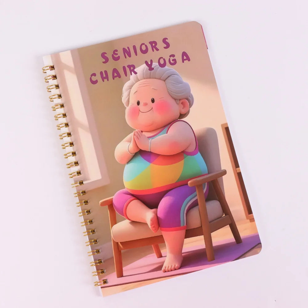 Chair Yoga Guide for Weight Loss, Muscle Strengthening & Flexibility - Beginner-Friendly Workout Suitable for Seniors and Adults