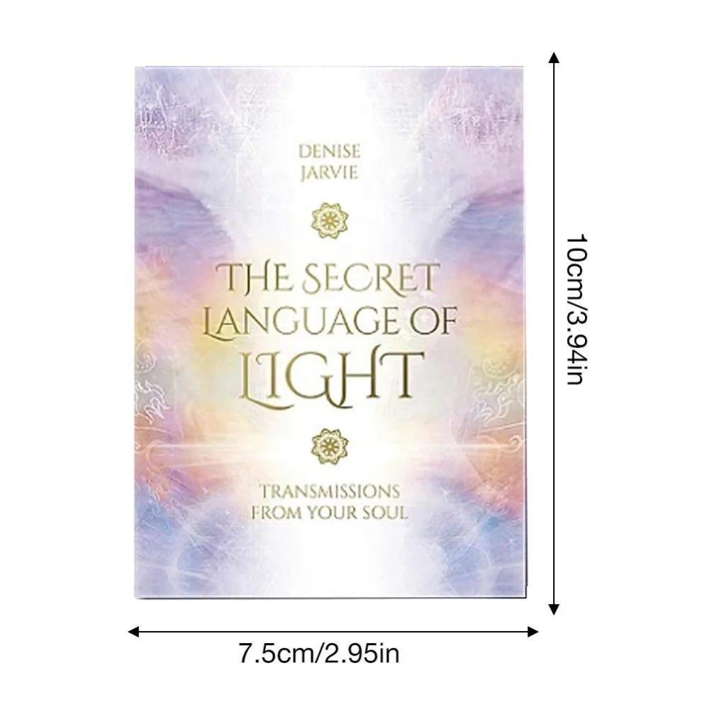 The Secret Language of Light Oracle: Transmissions from your Soul 11*6.5cm
