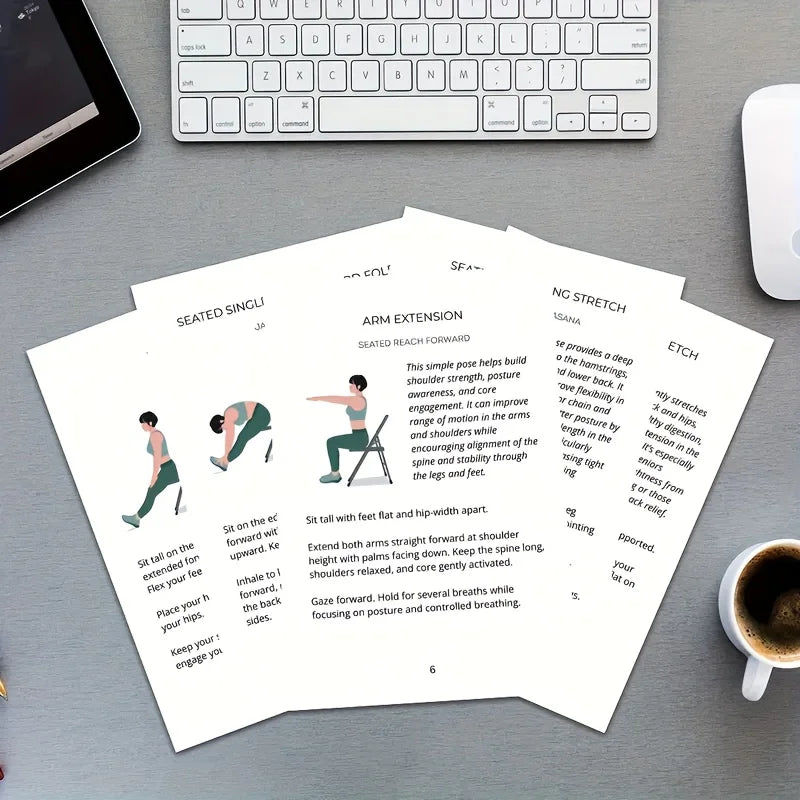 30-Day Chair Yoga Guide for Seniors Over 60: 40+ Low-Intensity Exercises to Restore Strength, Mobility, and Balance - Gentle