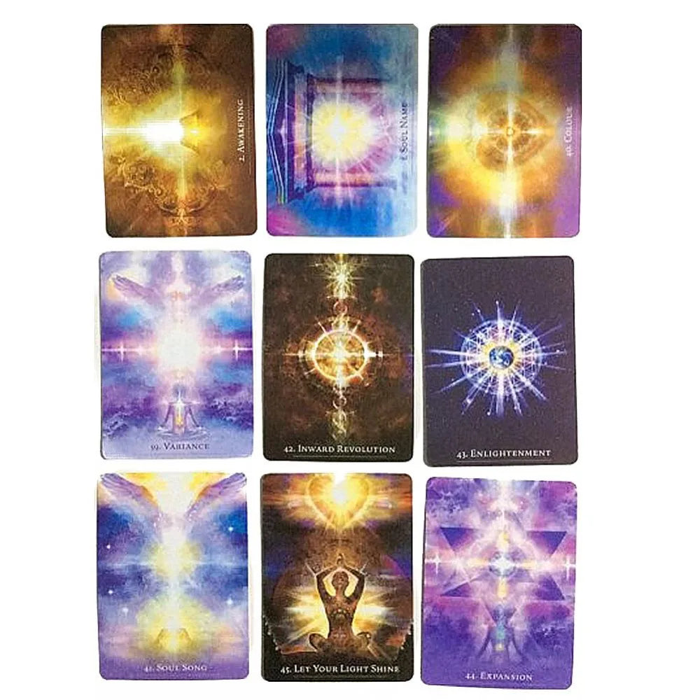The Secret Language of Light Oracle: Transmissions from your Soul 11*6.5cm