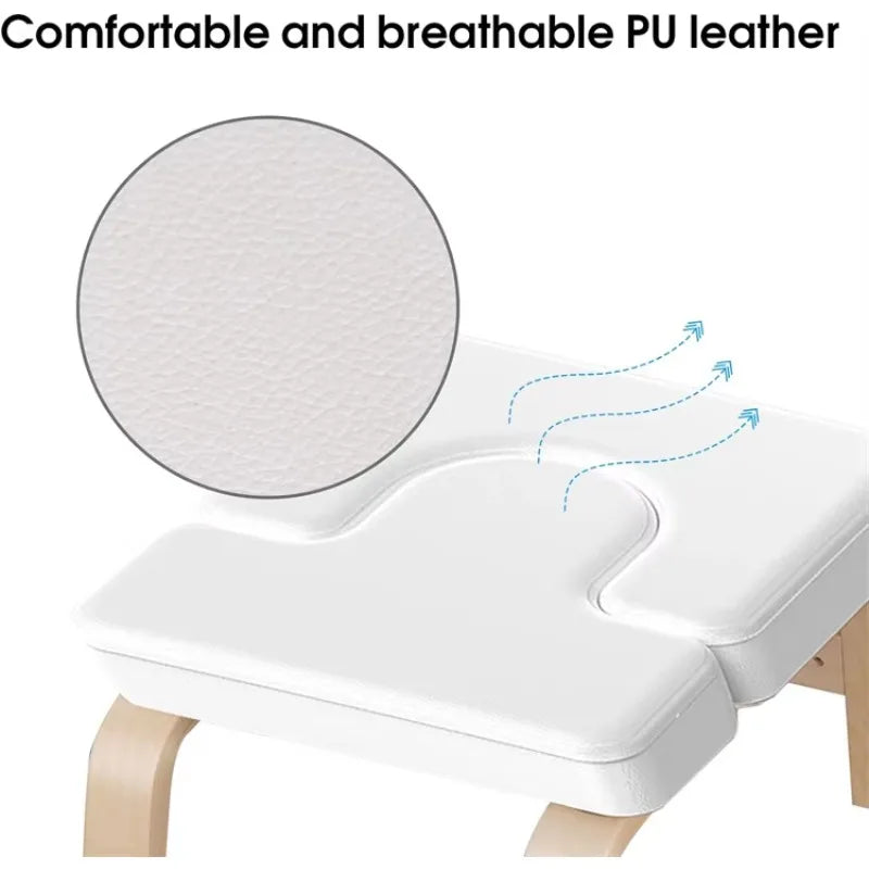 Wholesale Multi Functional Yoga Inversion Chair Wooden Headstand Body Yoga Inverted Stool