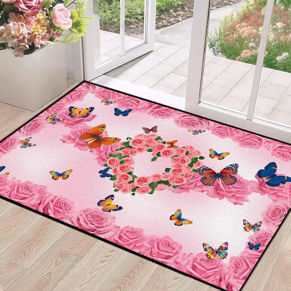 Star Rug Celestial Area Rugs for Girls Boys Women Bedroom Dorm Living Room Boho Sun and Moon Galaxy Floor Mat Pad Doormat Carpet