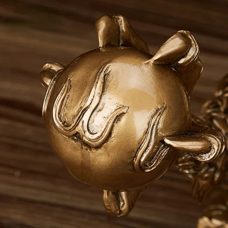 Feng Shui Lucky Resin Imitation Hanlong Ornaments Zodiac Dragon Home Decor