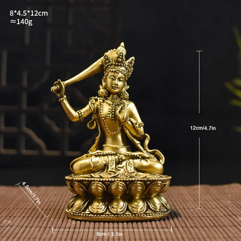 Buddha statue resin decorative items, standing Buddha, sitting Buddha, and Zen-inspired decorative items for the entrance hall