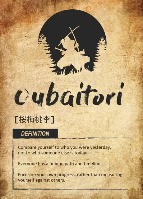 Japanese Success Concepts Inspirational Offer Poster Kaizen Oubaitori Ikigai Asian Spirit Canvas Prints Wall Picture Home Decor